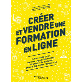 Créer et vendre une formation en ligne - Grand Format - Librairie de France