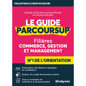 Le guide parcoursup - Filères commerce