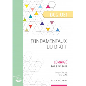 Fondamentaux du droit DCG UE1 - Corrigé - Grand Format
Edition 2022-2023 - Librairie de France