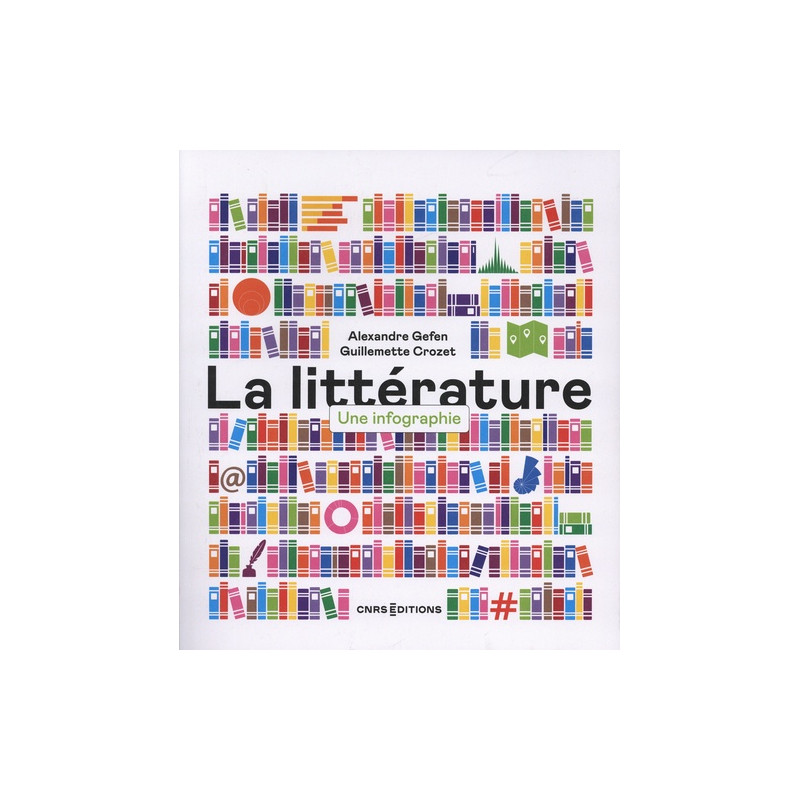 La littérature - Une infographie - Grand Format - Librairie de France