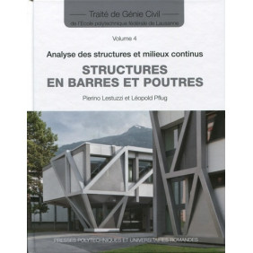 Structures en barres et poutres - Analyse des structures et milieux continus - Librairie de France