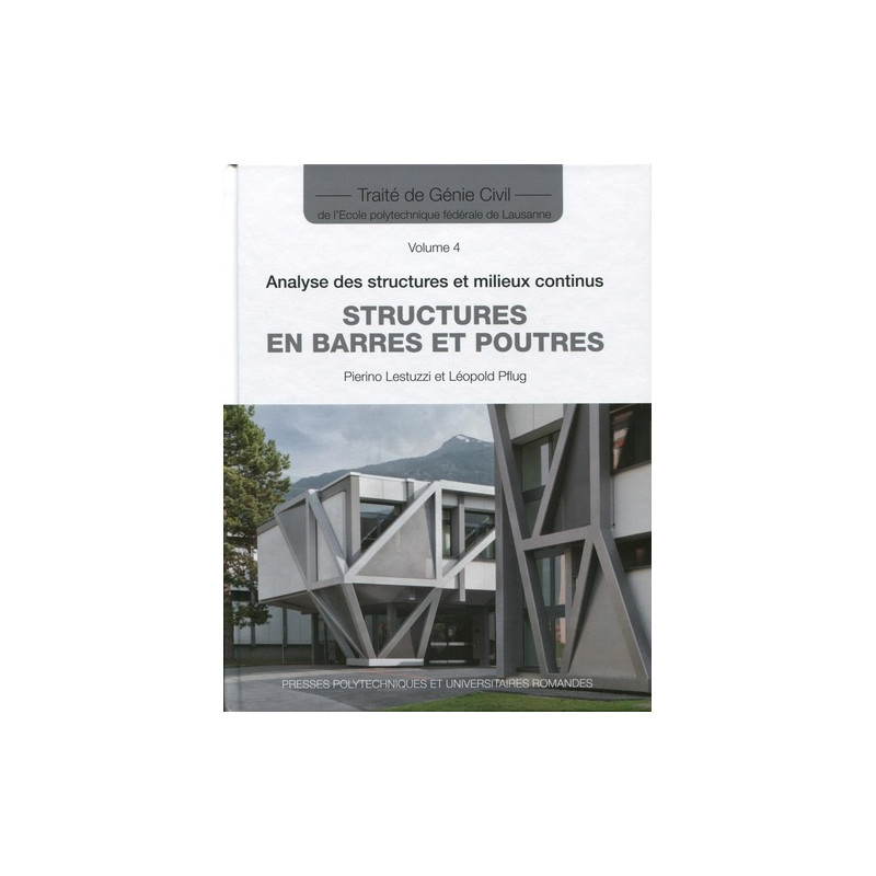 Structures en barres et poutres - Analyse des structures et milieux continus - Librairie de France