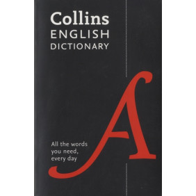 Collins English Dictionary - Broché - Poche
8e édition
Edition en anglais - Librairie de France