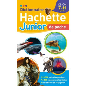 Dictionnaire Hachette Junior de Poche CE-CM - Poche - Librairie de France