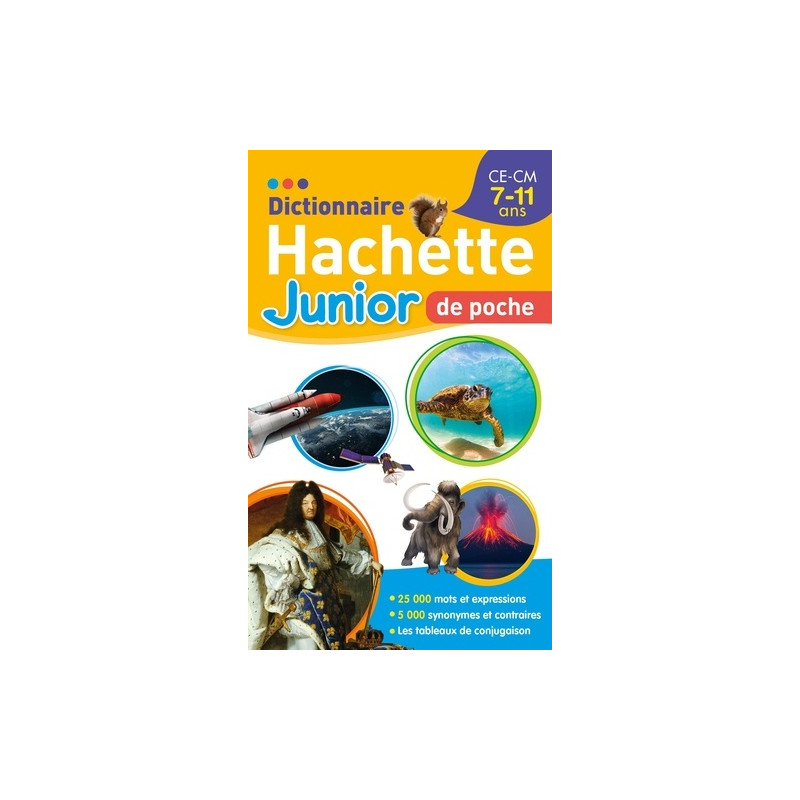 Dictionnaire Hachette Junior de Poche CE-CM - Poche - Librairie de France