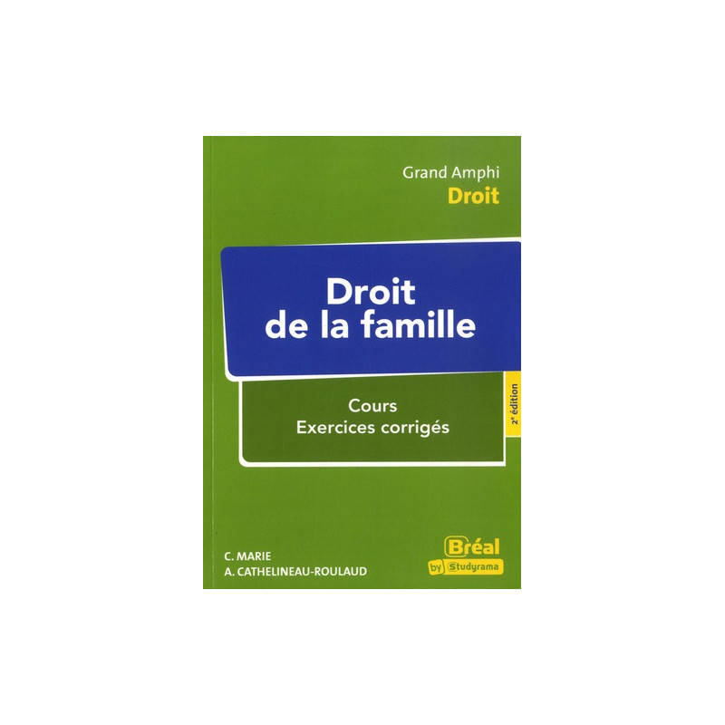 Droit de la famille - Cours