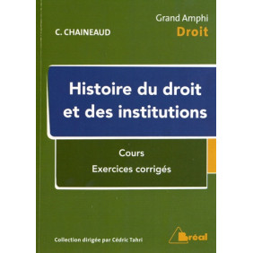 Histoire du droit et des institutions - Poche - Librairie de France