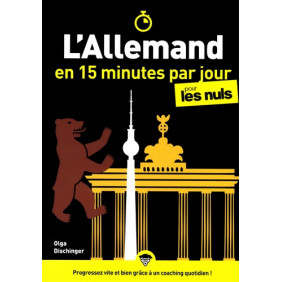 L'Allemand en 15 minutes par jour pour les Nuls - Grand Format - Librairie de France