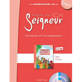 Chemin vers le baptême et l'eucharistie - Documents de l'accompagnateur avec 1 DVD