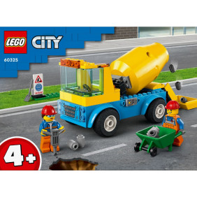Le camion bétonnière - LEGO® City - 60325 - Dès 4 ans