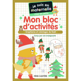Je suis en maternelle - Mon bloc d'activités - Album - Librairie de France