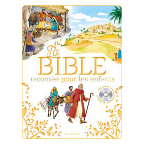 La bible racontée pour les enfants - avec 1 CD audio - Grand Format - Librairie de France