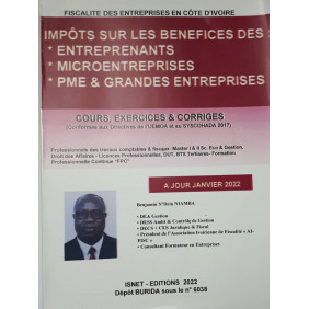 Fascicule de impôts sur les Bénéfices : ED 2022