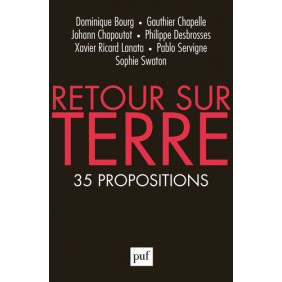 Retour sur Terre - 35 propositions - Poche - Librairie de France