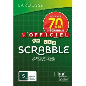 L'officiel du jeu Scrabble - Avec 1 carnet de scores offert - Grand Format