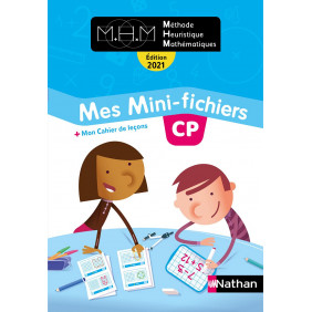 Méthode Heuristique Mathématiques CP - Mes mini-fichiers + mon cahier de leçons - Edition 2021 - Grand Format