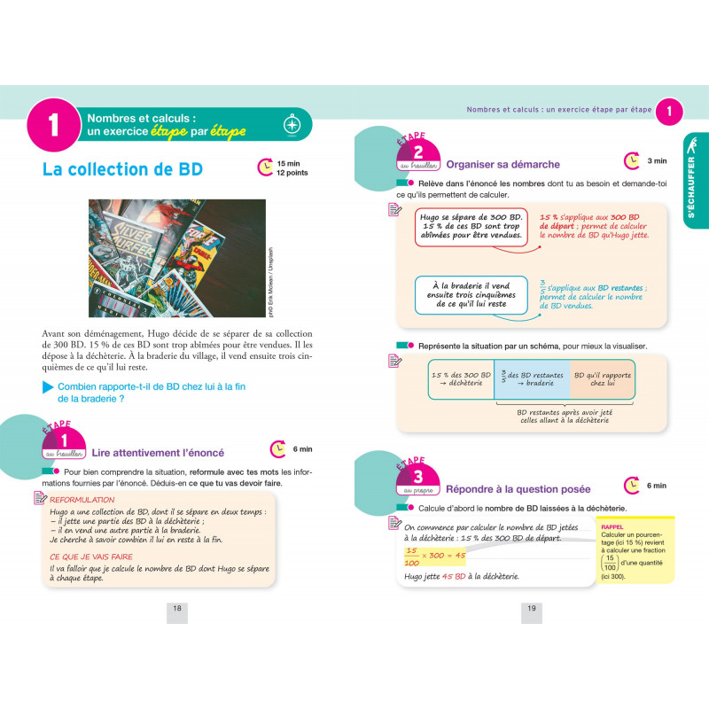 Maths 3e - Sujets & corrigés - Grand Format - Librairie de France