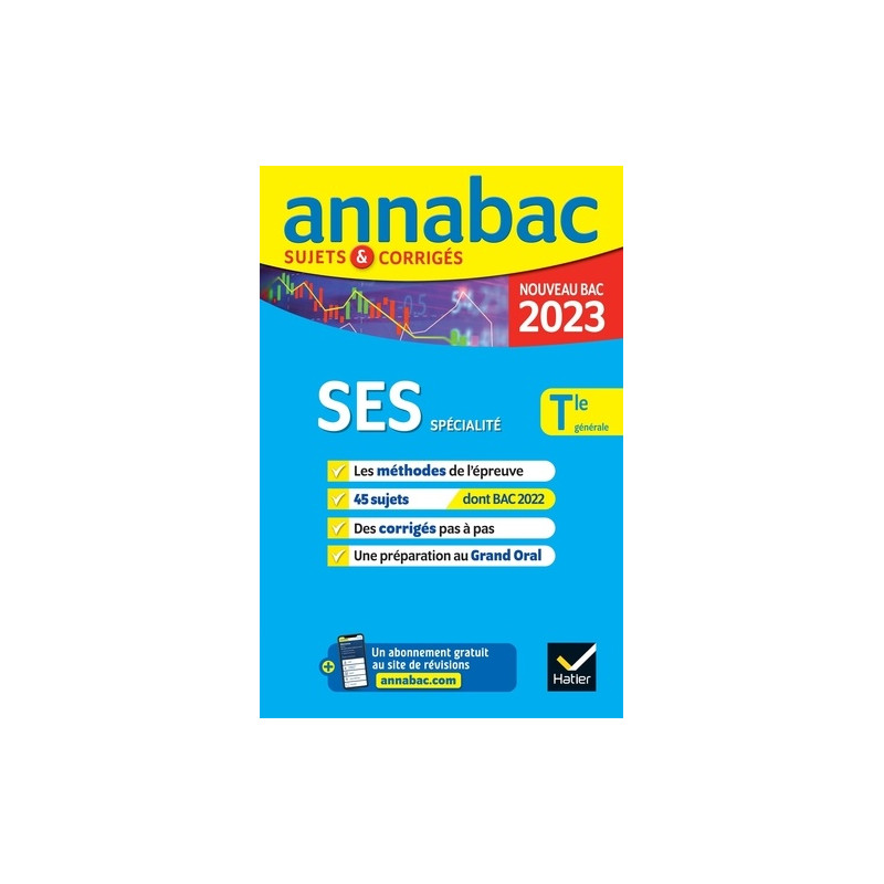 SES spécialité Tle générale - Sujets & corrigés - Grand Format - Librairie de France
