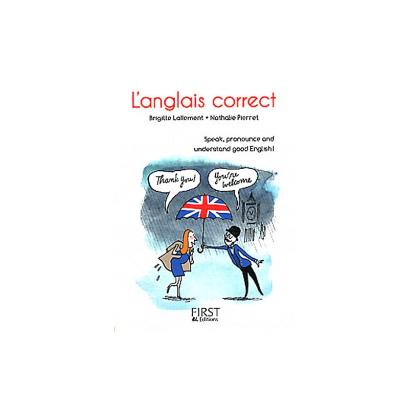 L'anglais correct - Librairie de France