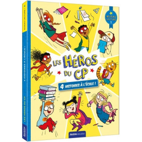 4 histoires à l'école ! - Niveau lecture 1 - Grand Format 6 - 9 ans - Librairie de France