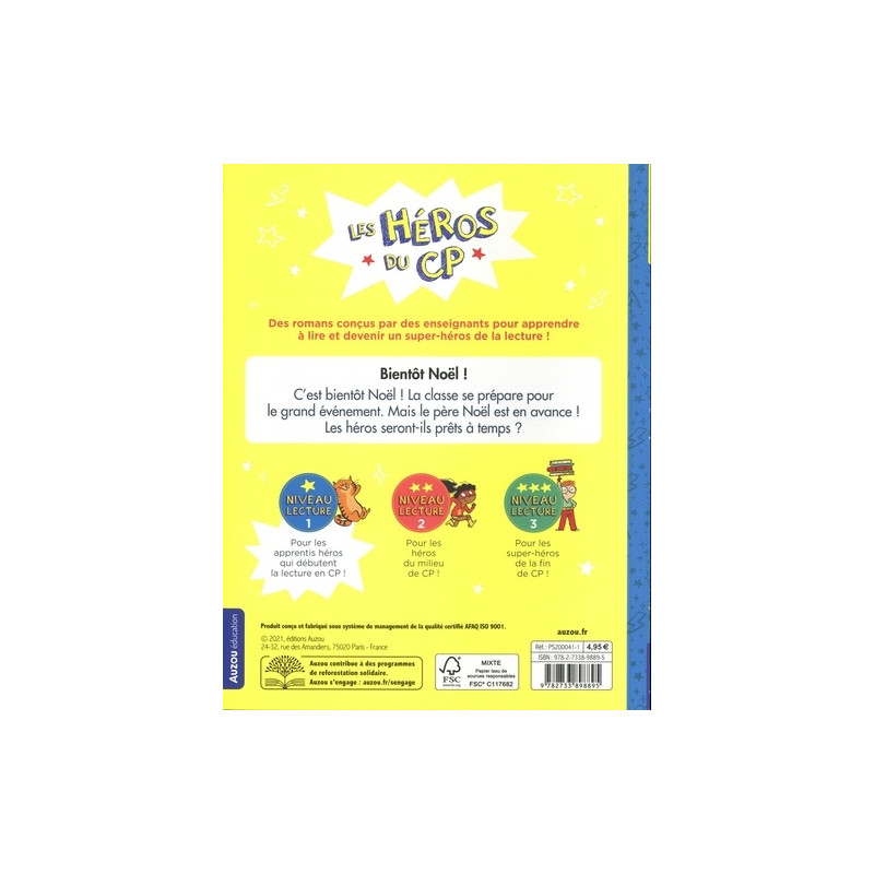 Bientôt Noël ! - Niveau lecture 1 - Grand Format 6 - 9 ans - Librairie de France