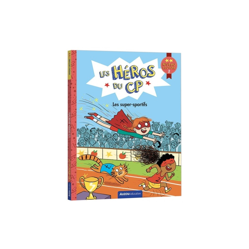 Les super-sportifs - Niveau lecture 2 - Grand Format 6 - 9 ans - Librairie de France
