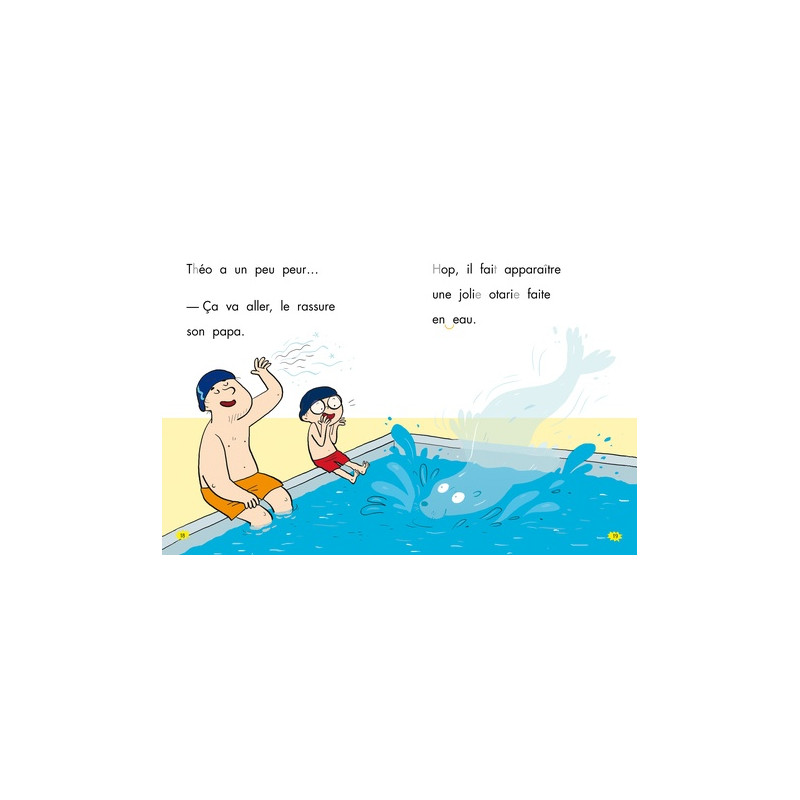 Tous à la piscine ! - Niveau lecture 2 - Grand Format 0 - 9 ans - Librairie de France