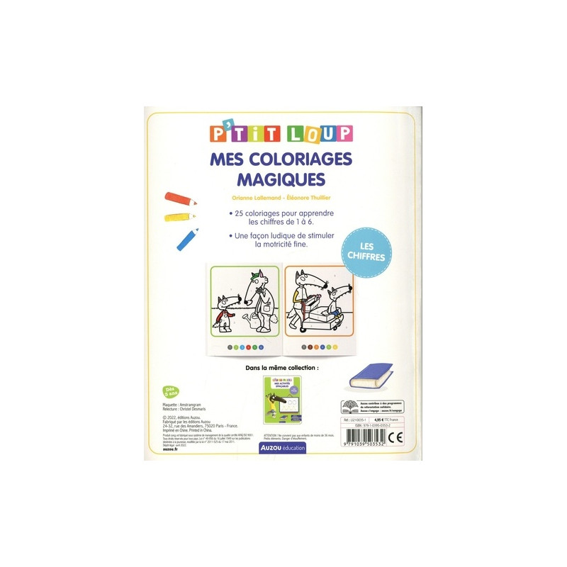 P'tit Loup - Album Dès 3 ans - Librairie de France