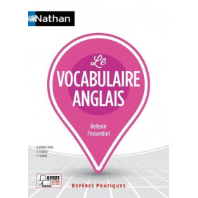 Le vocabulaire anglais - Grand Format - Librairie de France