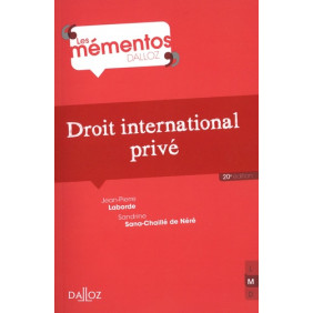 Droit international privé - Grand Format - Librairie de France