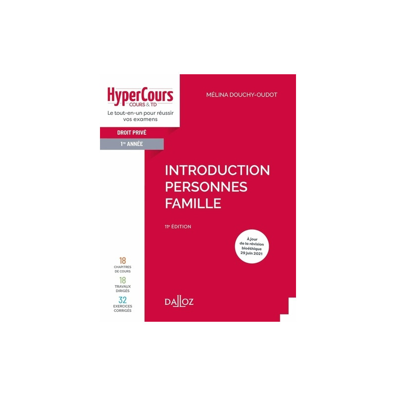 Droit civil 1re année - Introduction