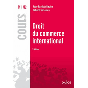 Droit du commerce international - Grand Format - Librairie de France