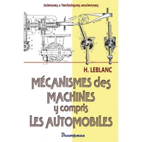 Les mécanismes des machines y compris les automobiles - Grand Format - Librairie de France
