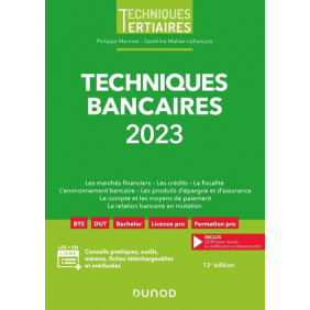 Techniques bancaires - Grand Format - Librairie de France