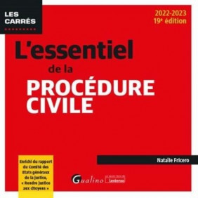 L'essentiel de la procédure civile - Grand Format - Librairie de France