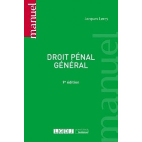 Droit pénal général - Compact - Librairie de France