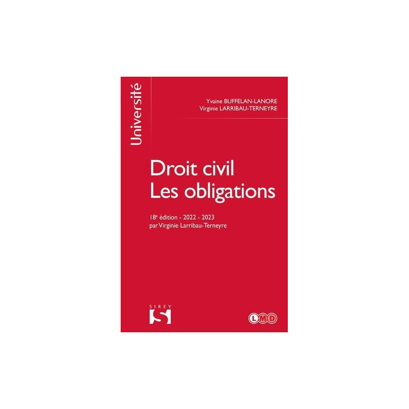 Droit civil - Les obligations - Grand Format - Librairie de France