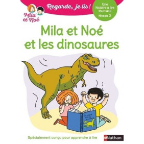 Mila et Noé et les dinosaures - Niveau 3 - Poche - Librairie de France