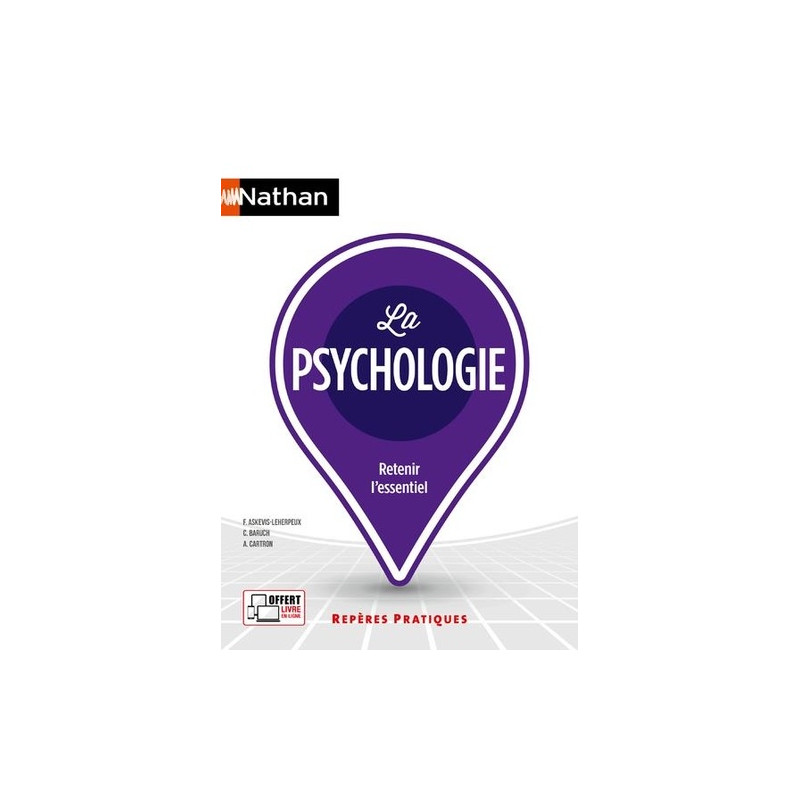 La psychologie
Edition 2023 - Librairie de France