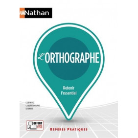 L'orthographe - Grand Format
Edition 2023 - Librairie de France