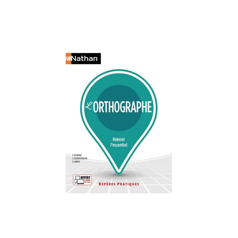 L'orthographe - Grand Format
Edition 2023 - Librairie de France