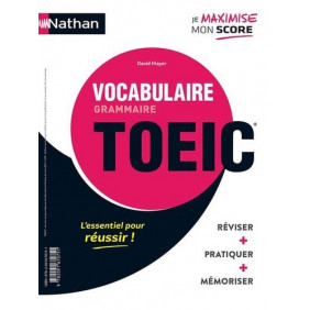 Grammaire-vocabulaire - toeic livre - 2020