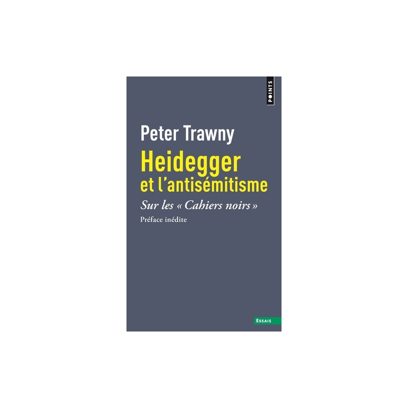 Heidegger et l'antisémitisme - Sur les Cahiers noirs - Poche - Librairie de France