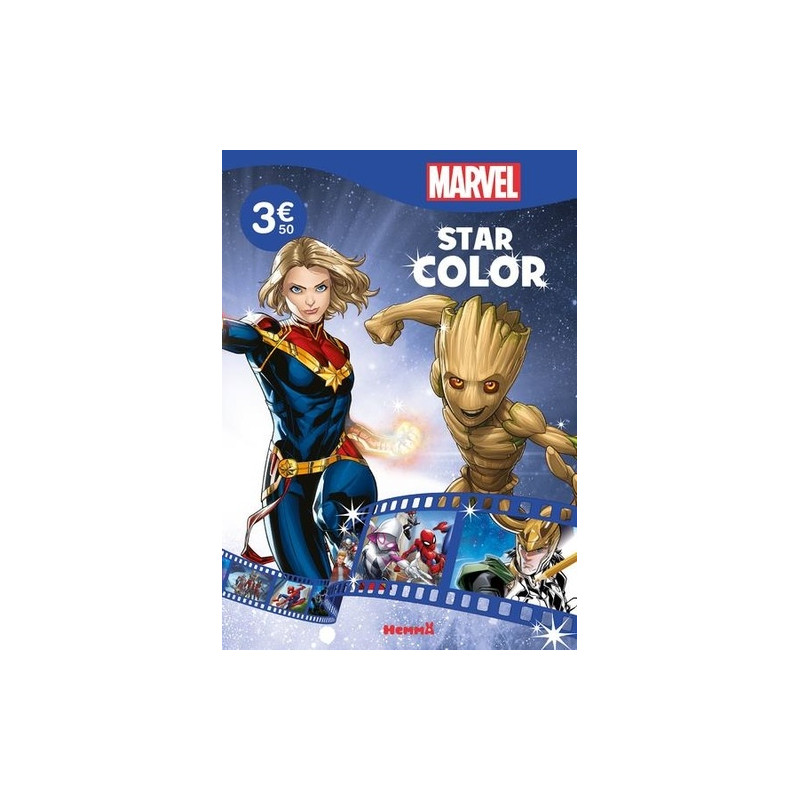 Marvel - Captain Marvel et Groot - 6-8 ans - Grand Format - Librairie de France