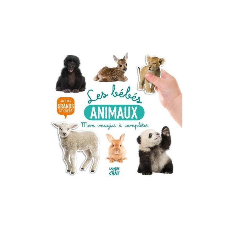 Les bébés animaux - Avec de grands stickers - 6-8 ans - Album - Librairie de France