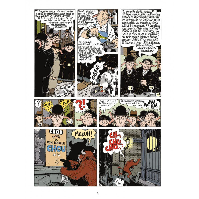 Adèle Blanc-Sec Tome 10 - Le bébé des Buttes-Chaumont -Album - Librairie de France