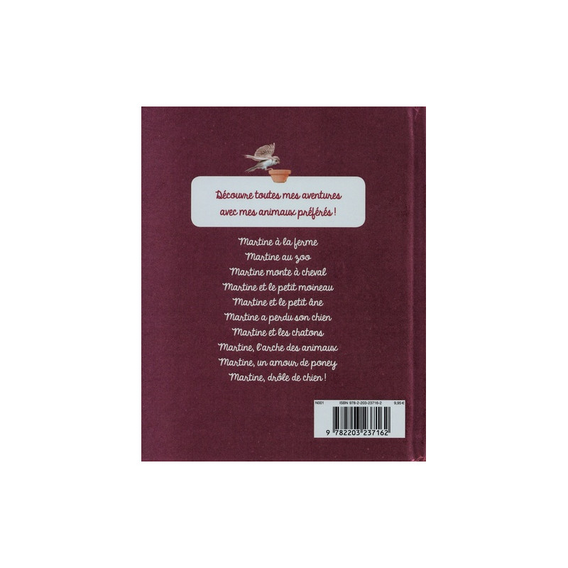 Martine - Mes belles histoires d'animaux - 3-5 ans - Album - Librairie de France