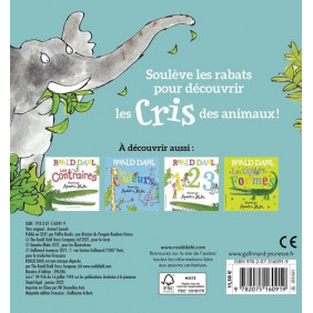 Les cris des animaux - 1-3 ans - Album - Librairie de France