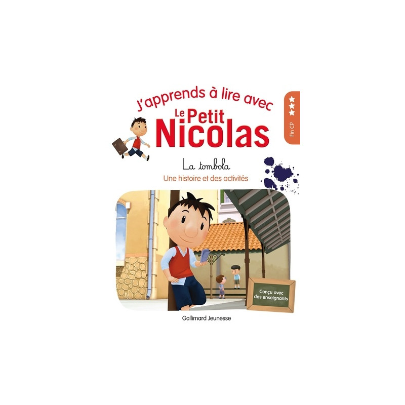 J'apprends à lire avec Le Petit Nicolas - La tombola - 6-7 ans - Grand Format  - Librairie de France