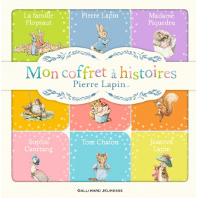 Mon coffret à histoires Pierre Lapin - Coffret en 9 volumes - 3-6 ans - Librairie de France